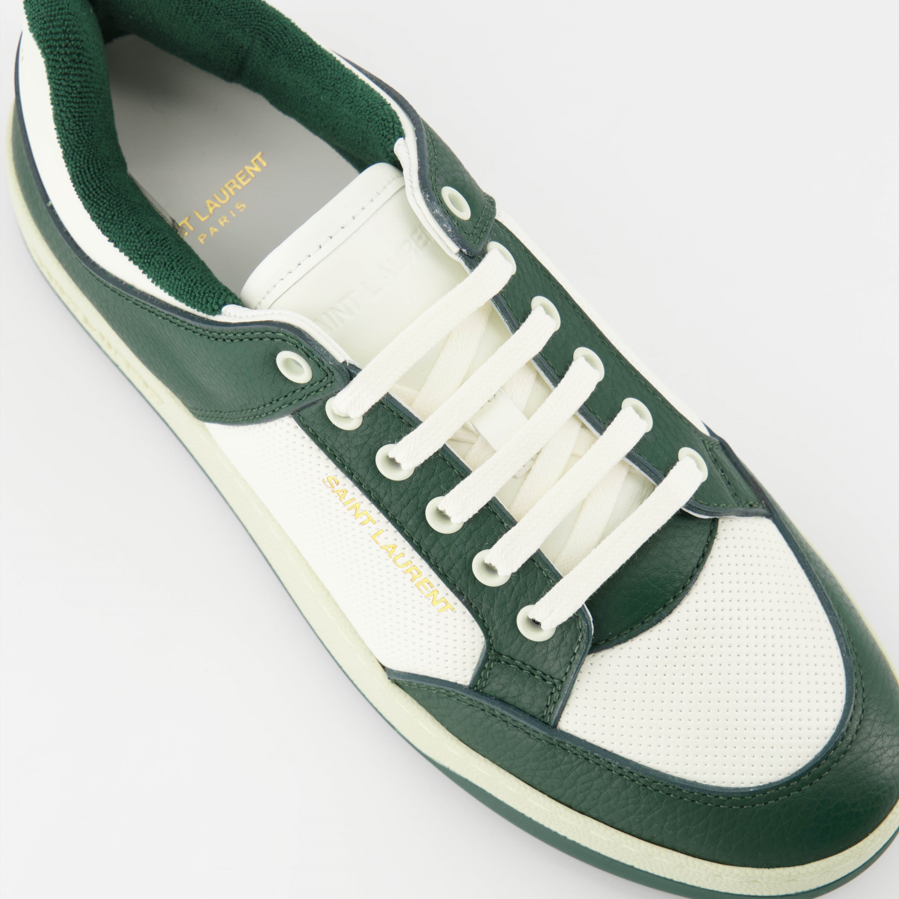 Baskets Baskets SL/61 Saint Laurent Vert Homme