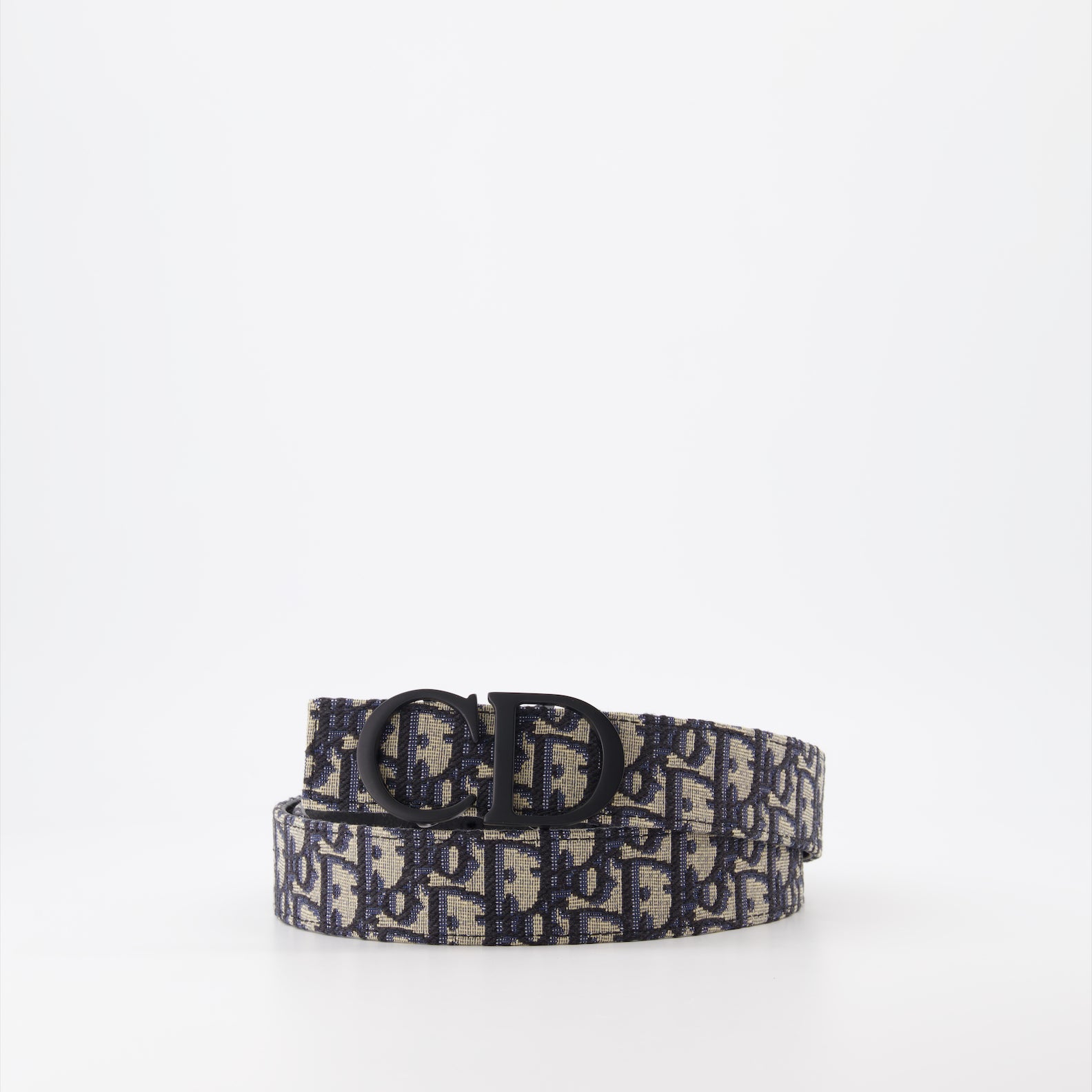 Cinture Cintura Obliqua Dior Blu Homme