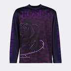 T-shirts Haut imprimé roses Burberry Violet Homme