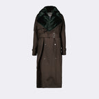 Manteaux Trench-coat The Kennington Burberry Marron Femme