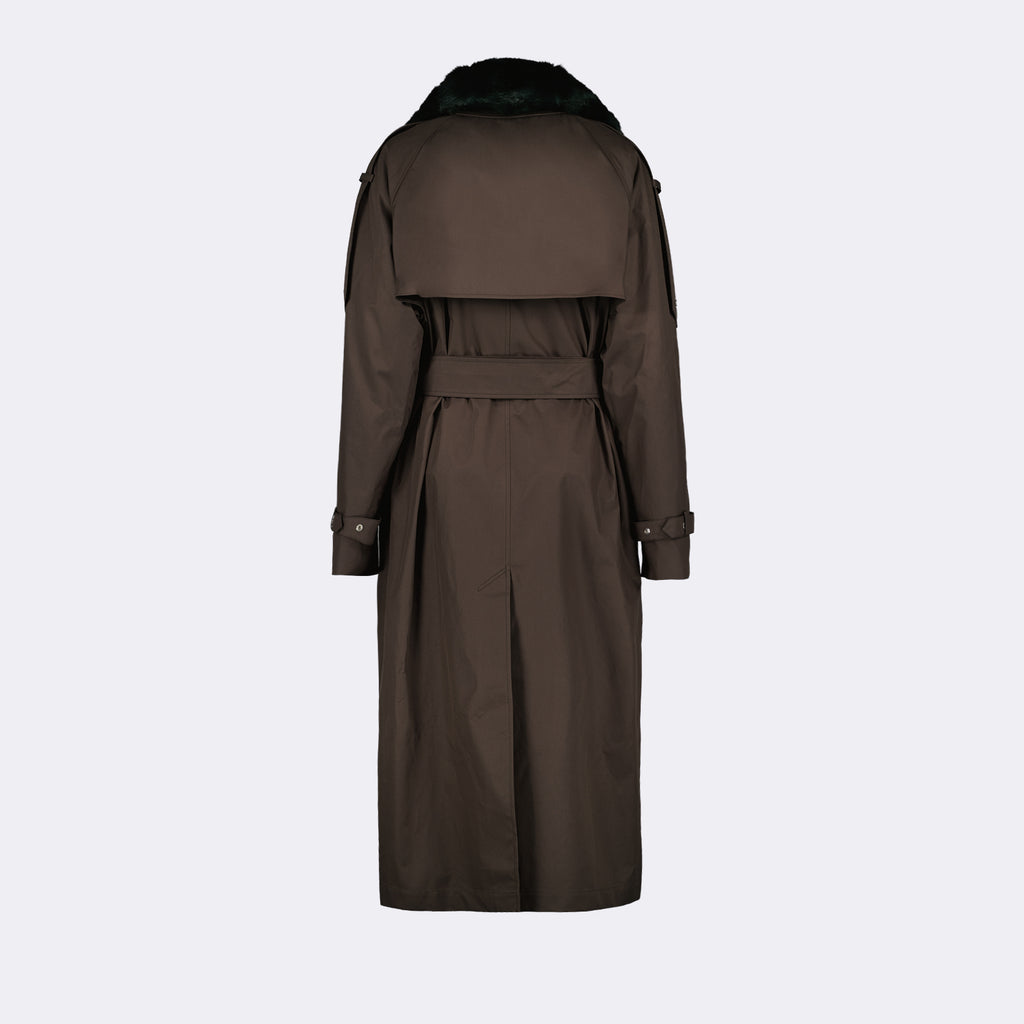 Manteaux Trench-coat The Kennington Burberry Marron Femme