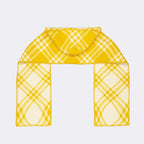 Écharpes, foulards et gants Écharpe à capuche Burberry Jaune Unisexe