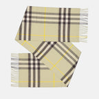 Écharpes, foulards et gants Écharpe en cachemire Burberry Kaki Unisexe