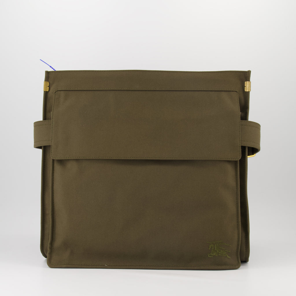 Tote bags Sac cabas Burberry Grün Homme