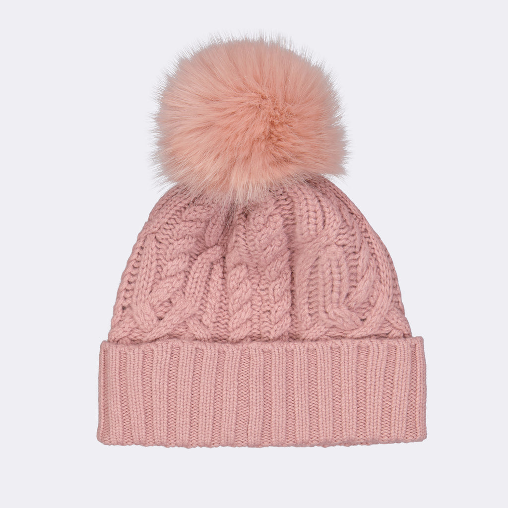 Hats, caps and beanies Pom-pom hat Moncler Pink Women