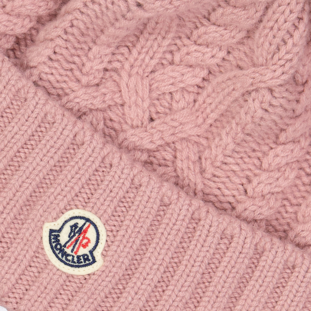 Hats, caps and beanies Pom-pom hat Moncler Pink Women