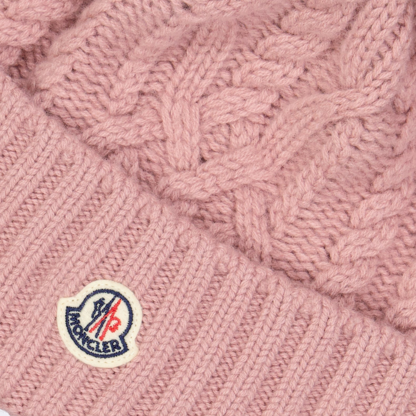 Hats, caps and beanies Pom-pom hat Moncler Pink Women