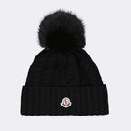 Hats, caps and beanies Pom-pom hat Moncler Black Women