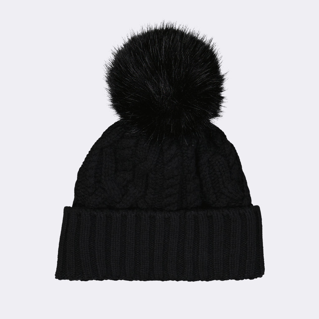 Hats, caps and beanies Pom-pom hat Moncler Black Women