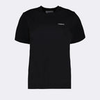T-shirt T-shirt con logo Coperni Nero Femme