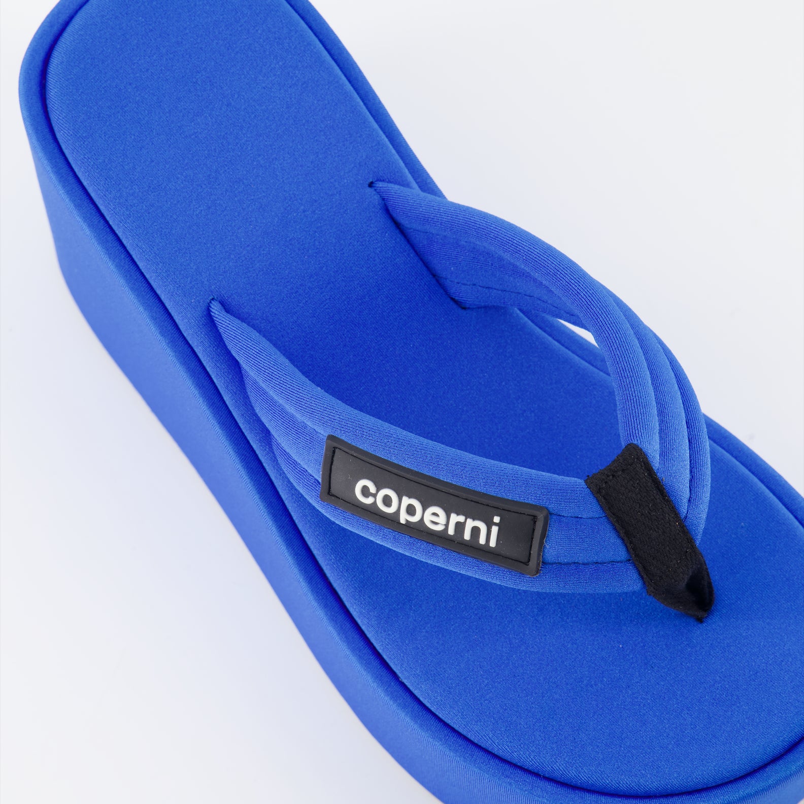 Compensées et plateformes Tongs à plateforme Coperni Bleu Femme