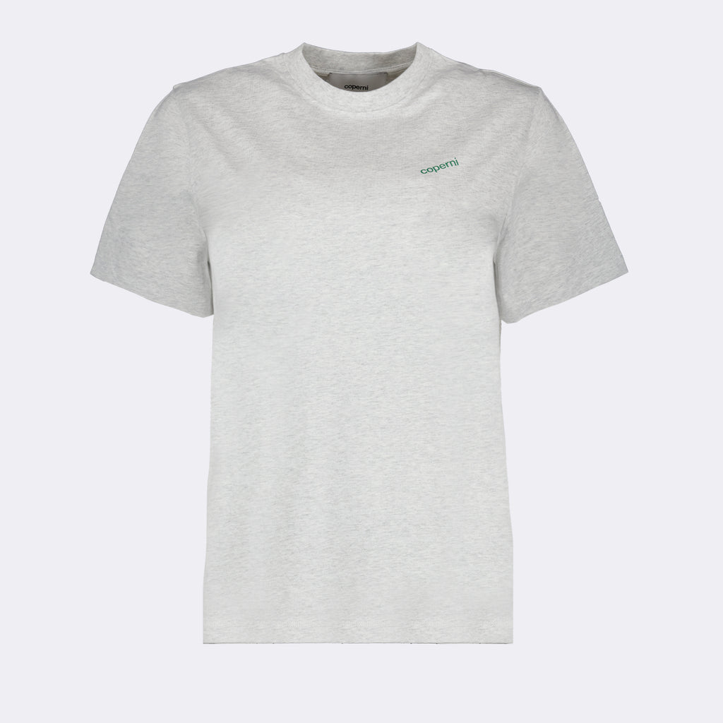 T-shirts Logo T-shirt Coperni Gray Women