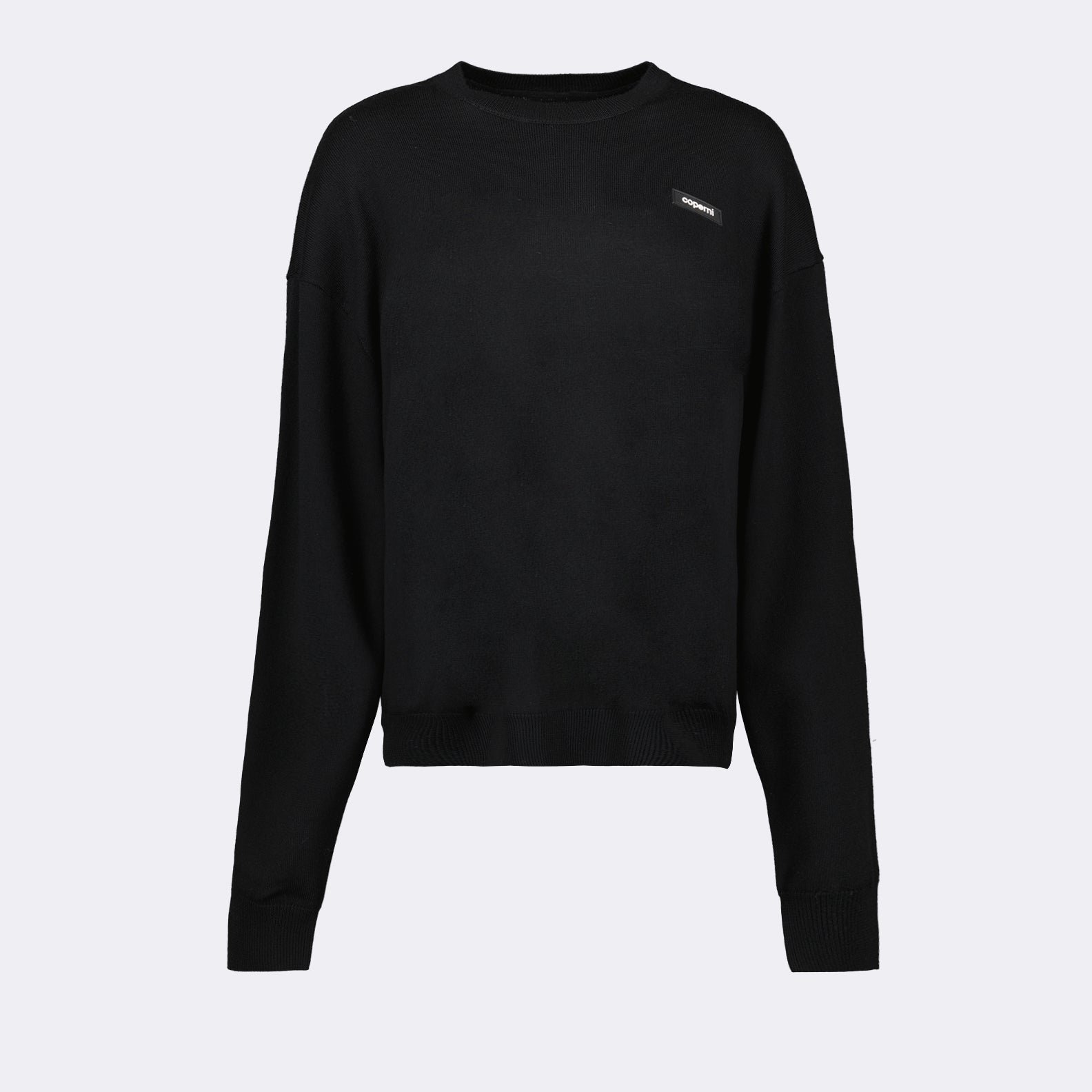 Maille Pull à logo Coperni Noir Femme