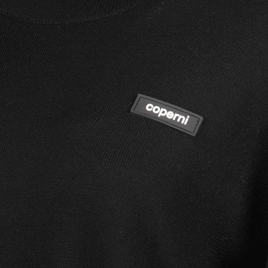 Maille Pull à logo Coperni Noir Femme