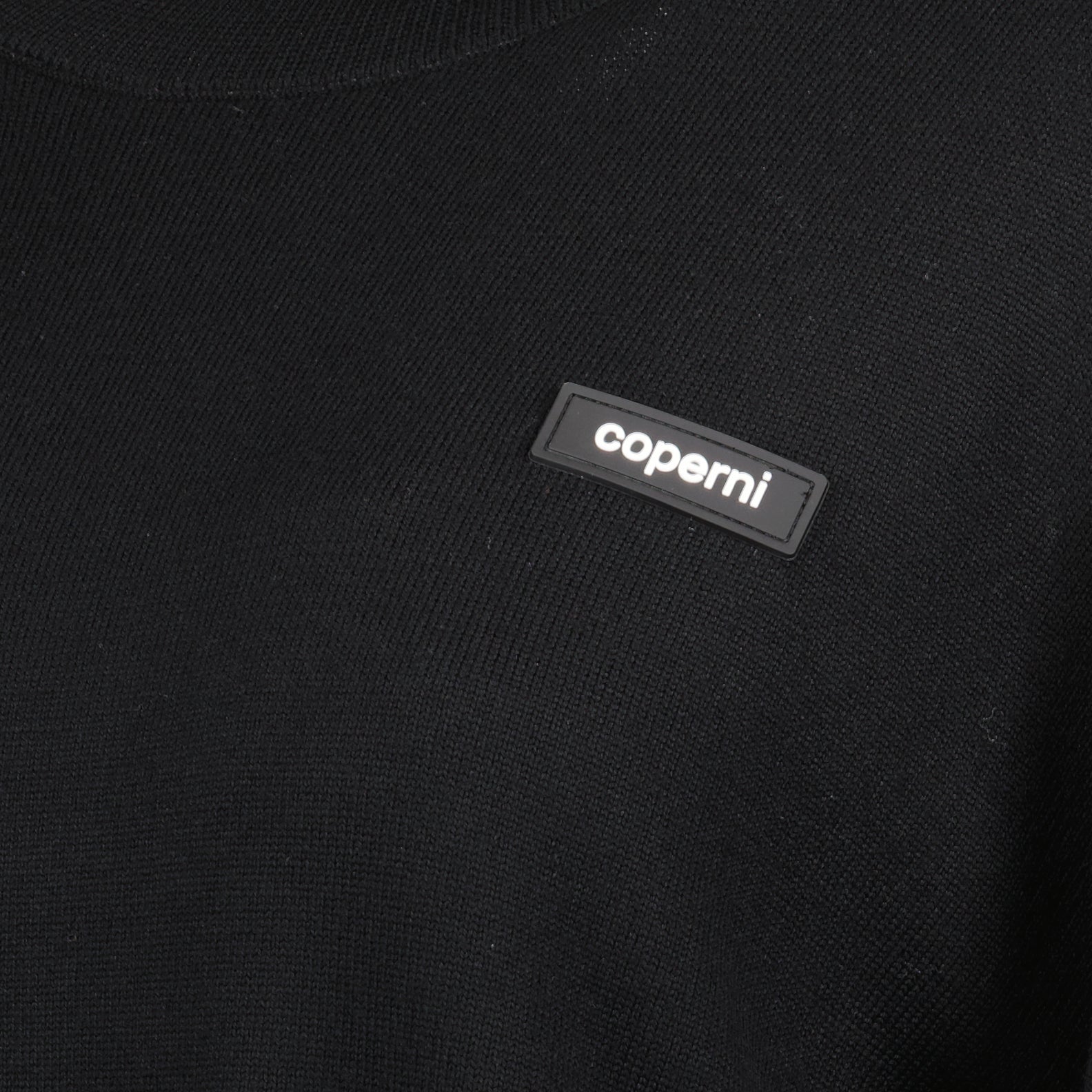 Maille Pull à logo Coperni Noir Femme