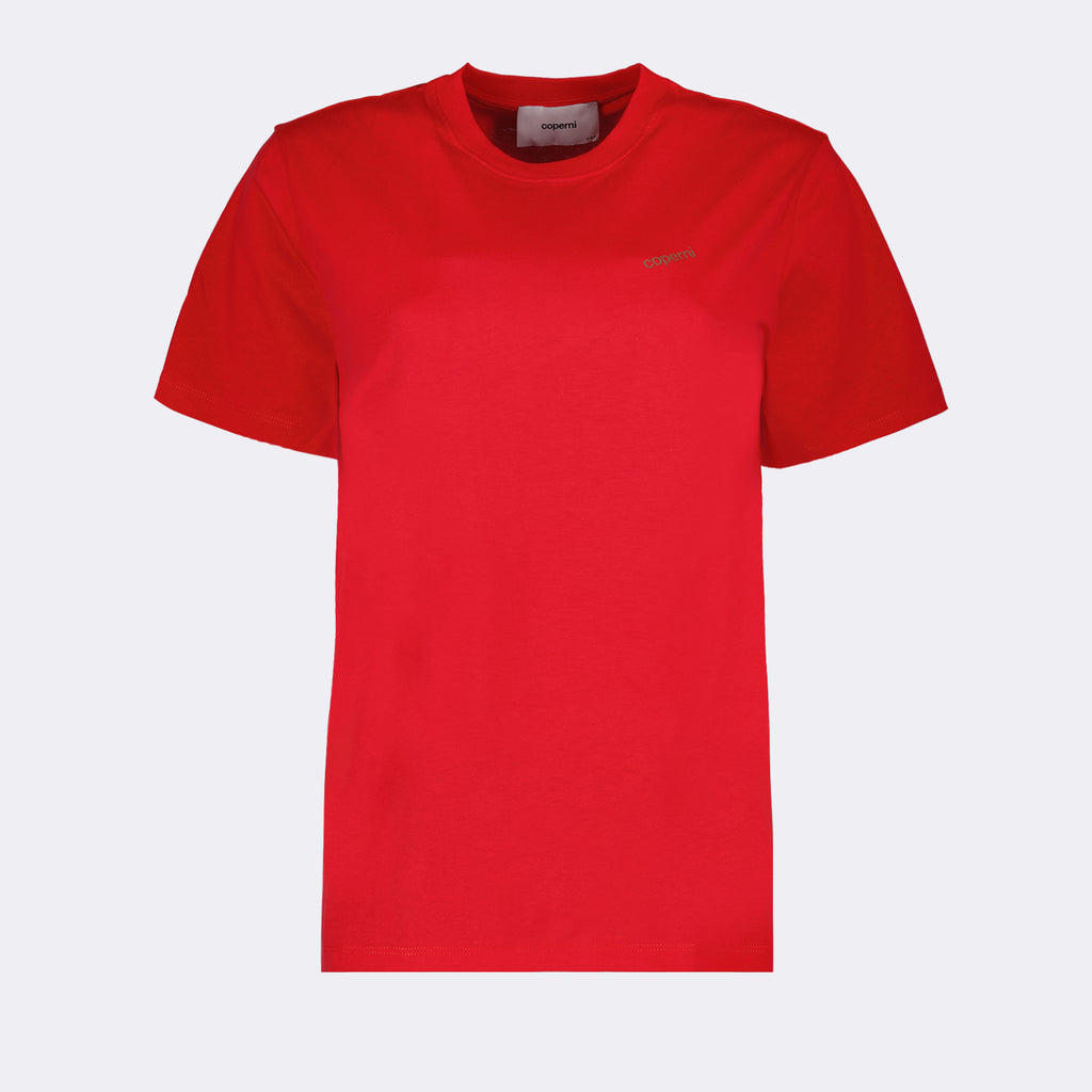 T-shirts T-shirt à logo Coperni Rouge Femme