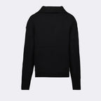 Knitwear Zip-neck sweater Coperni Black Man