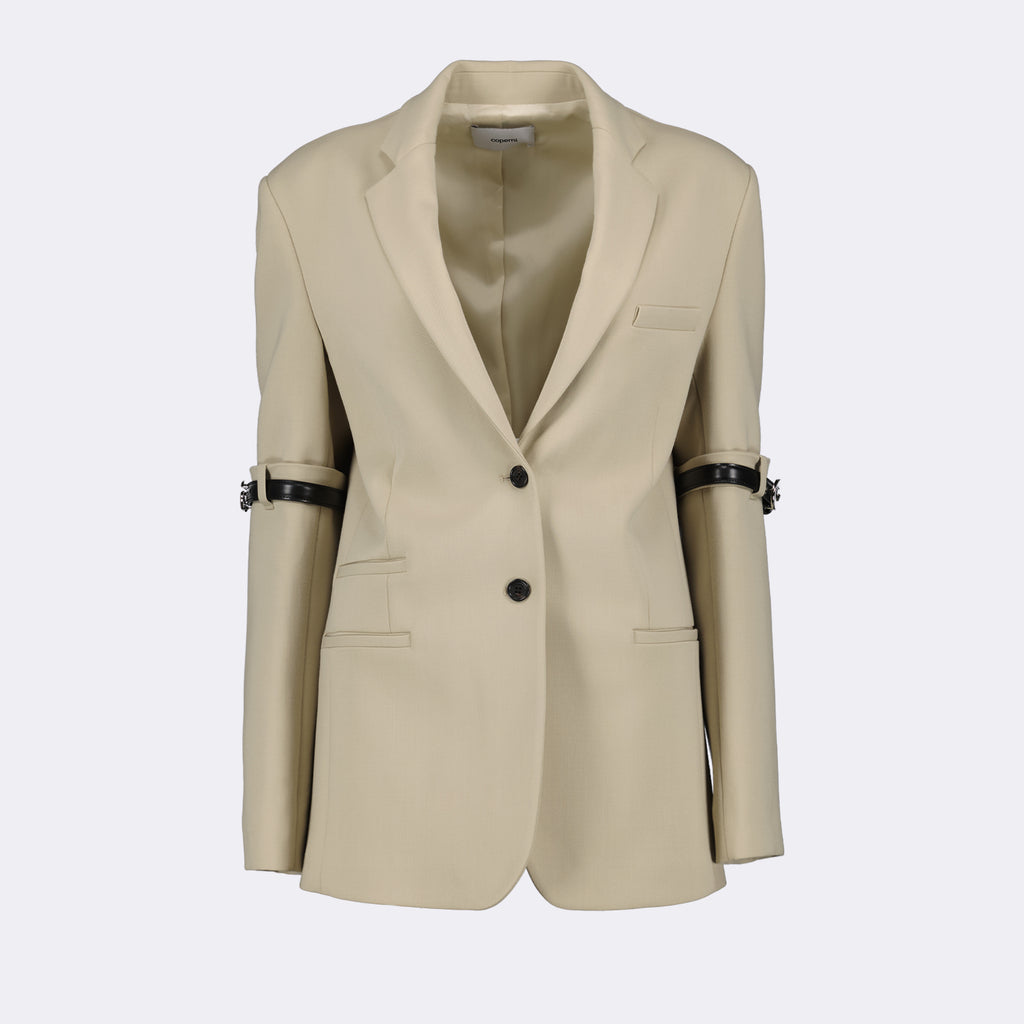 재킷 Veste blazer Hybrid Coperni 베이지 Femme