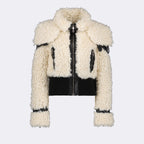 Jackets Faux fur Aviator bomber jacket Coperni White Femme