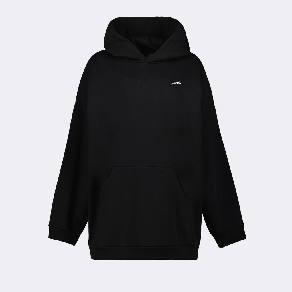 Robes Sweat à capuche à logo Coperni Noir Femme