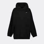 Robes Sweat à capuche à logo Coperni Noir Femme