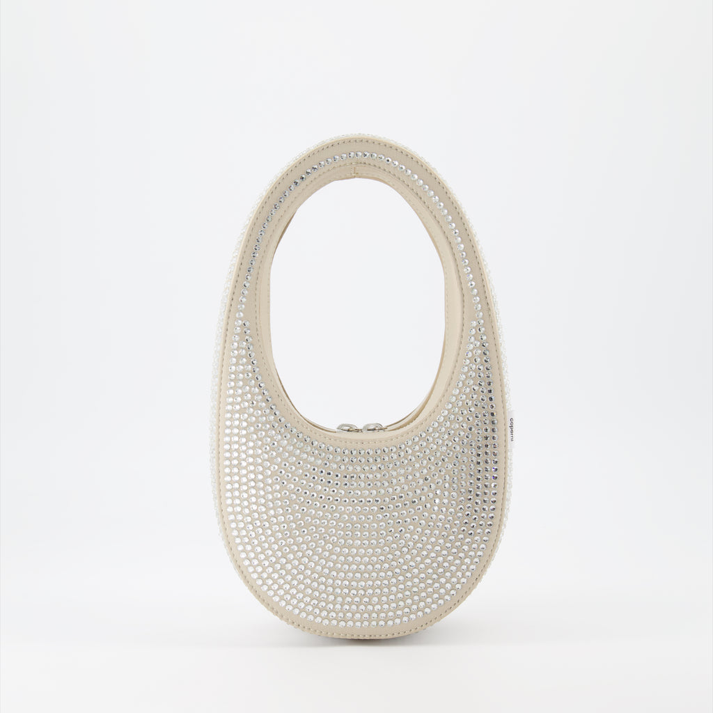Bolsos de mano y al hombro Sac Swipe mini Coperni Plata Femme