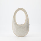 Bolsos de mano y al hombro Sac Swipe mini Coperni Plata Femme