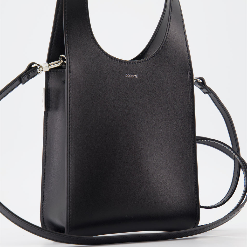 Sacs cabas Sac cabas Swipe à bandoulière Coperni Noir Femme