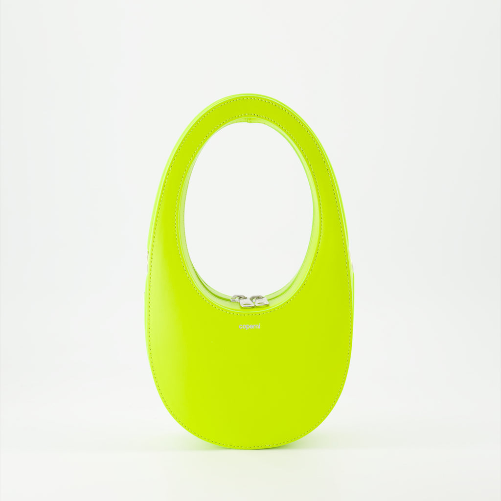 Umhängetaschen Sac bandoulière Swipe mini Coperni Grün Femme