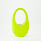 Umhängetaschen Sac bandoulière Swipe mini Coperni Grün Femme