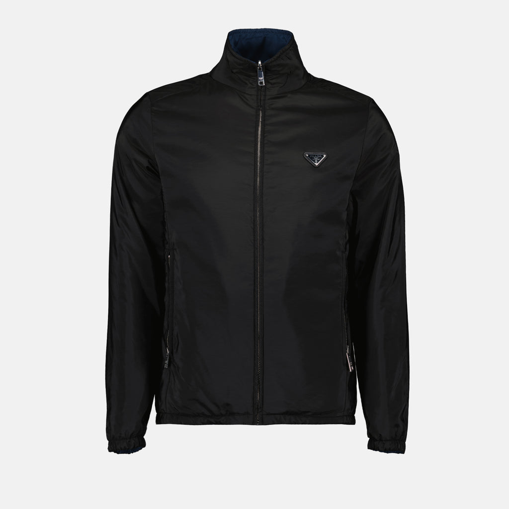 Giacche Veste réversible Prada Nero Homme