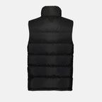Jaquetas Colete Matelassado Sem Mangas Prada Preto Homme