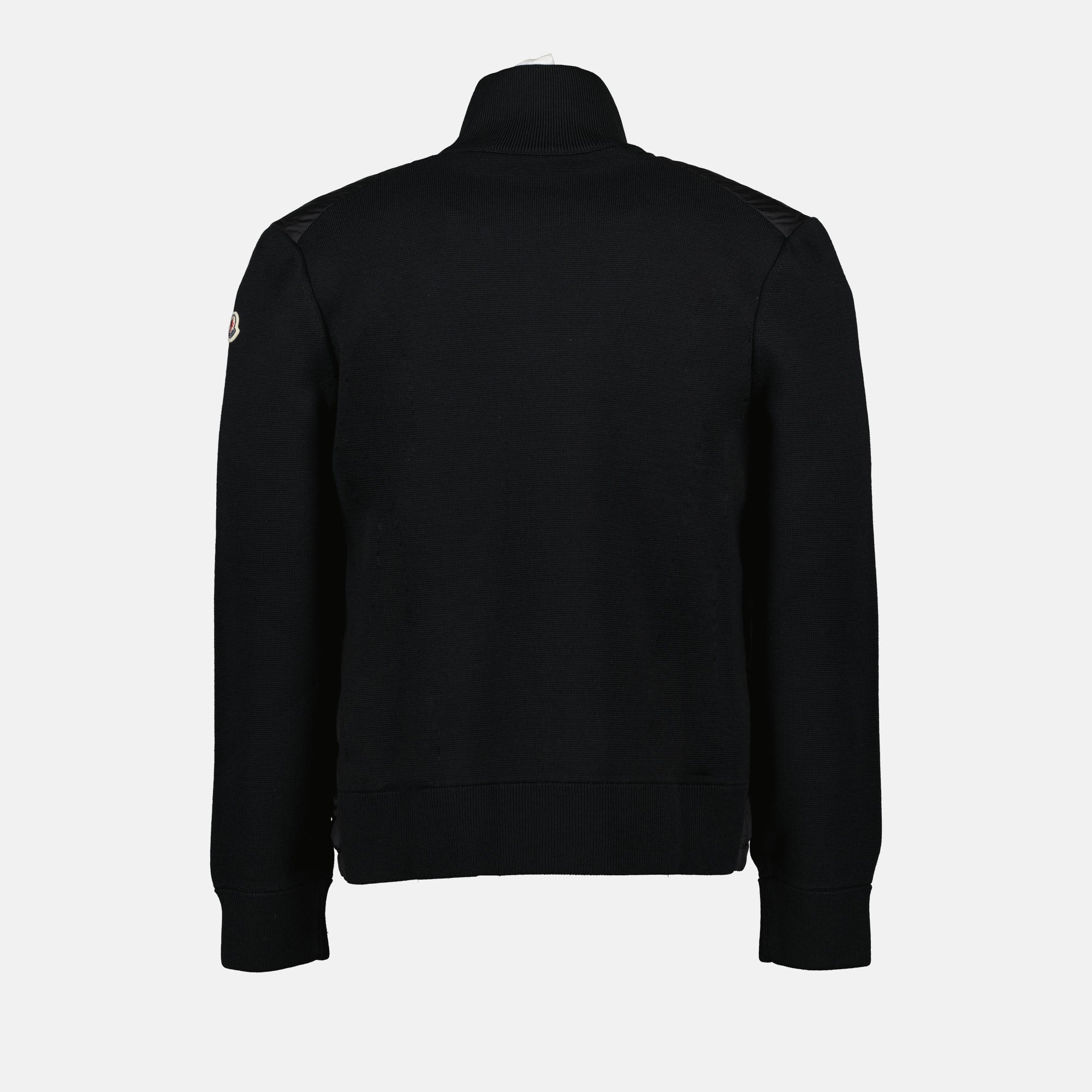 Vestes Veste bi-matière Moncler Noir Homme
