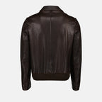 Abrigos Blouson en cuir Prada Marrón Homme