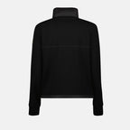 Vestes Veste bi-matière matelassé Moncler Noir Femme