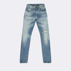 Hosen Slim Jeans Saint Laurent Blau Homme