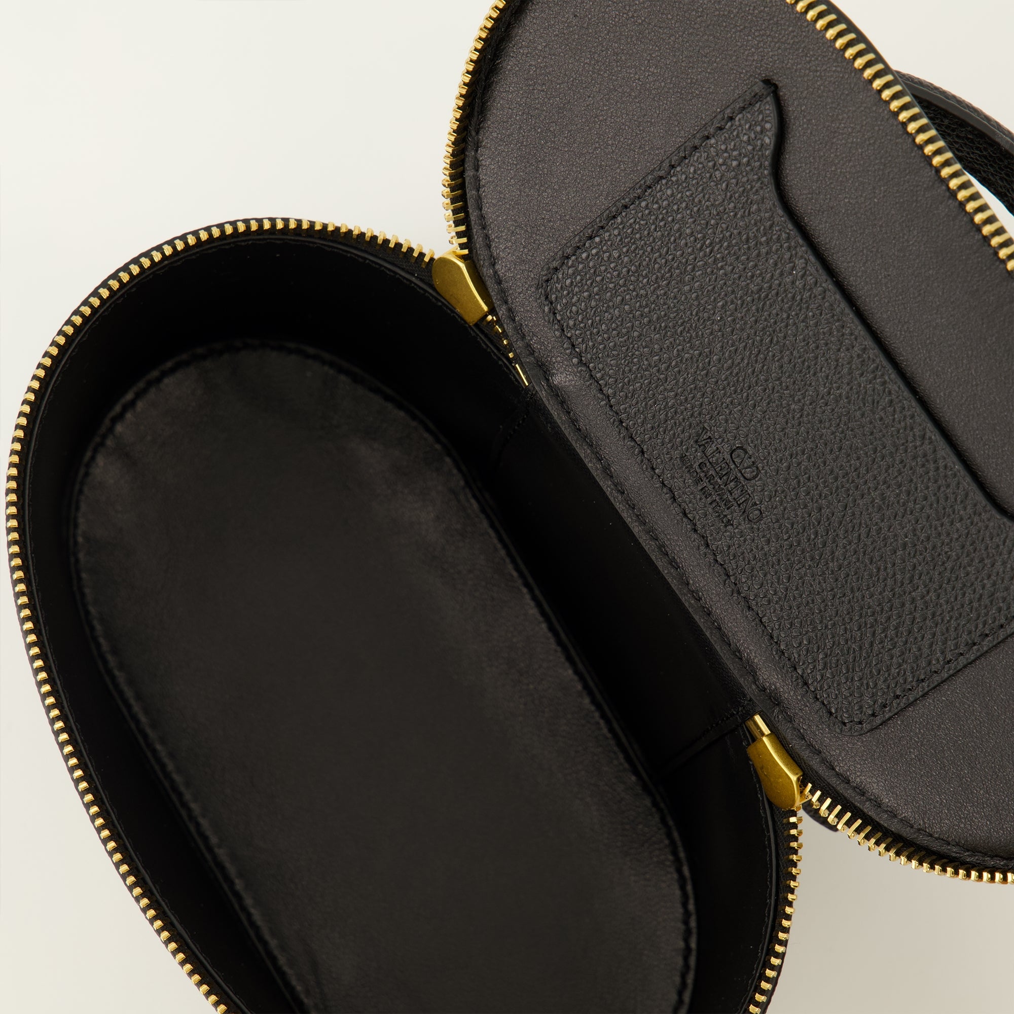 Pochettes Mini sac Vanity Case en cuir noir Valentino Garavani Noir Femme