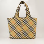 Tote bags Karierter Einkaufstasche Burberry Beige Femme