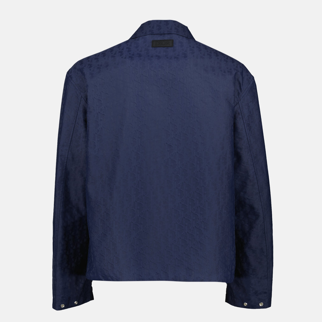 Chemises Giacca Dior Oblique Dior Bleu foncé Homme