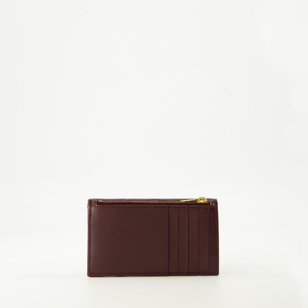 Imagen del portacartas Cassandre Fragments de la marca Saint Laurent para Mujer - Temporada Otoño-Invierno 2025 - Vista Trasera