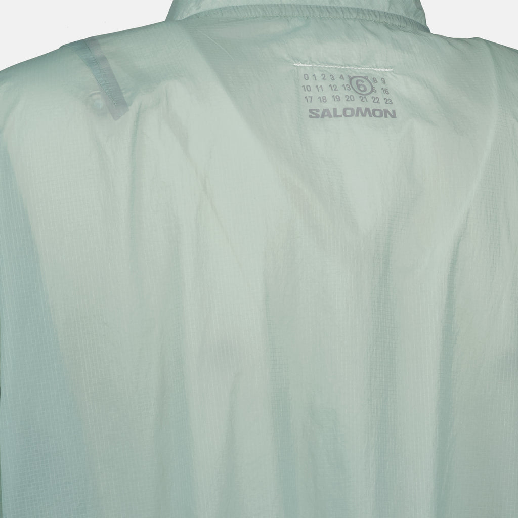 Giacche MM6 x Salomon Giacca Antivento Mm6 Verde Femme