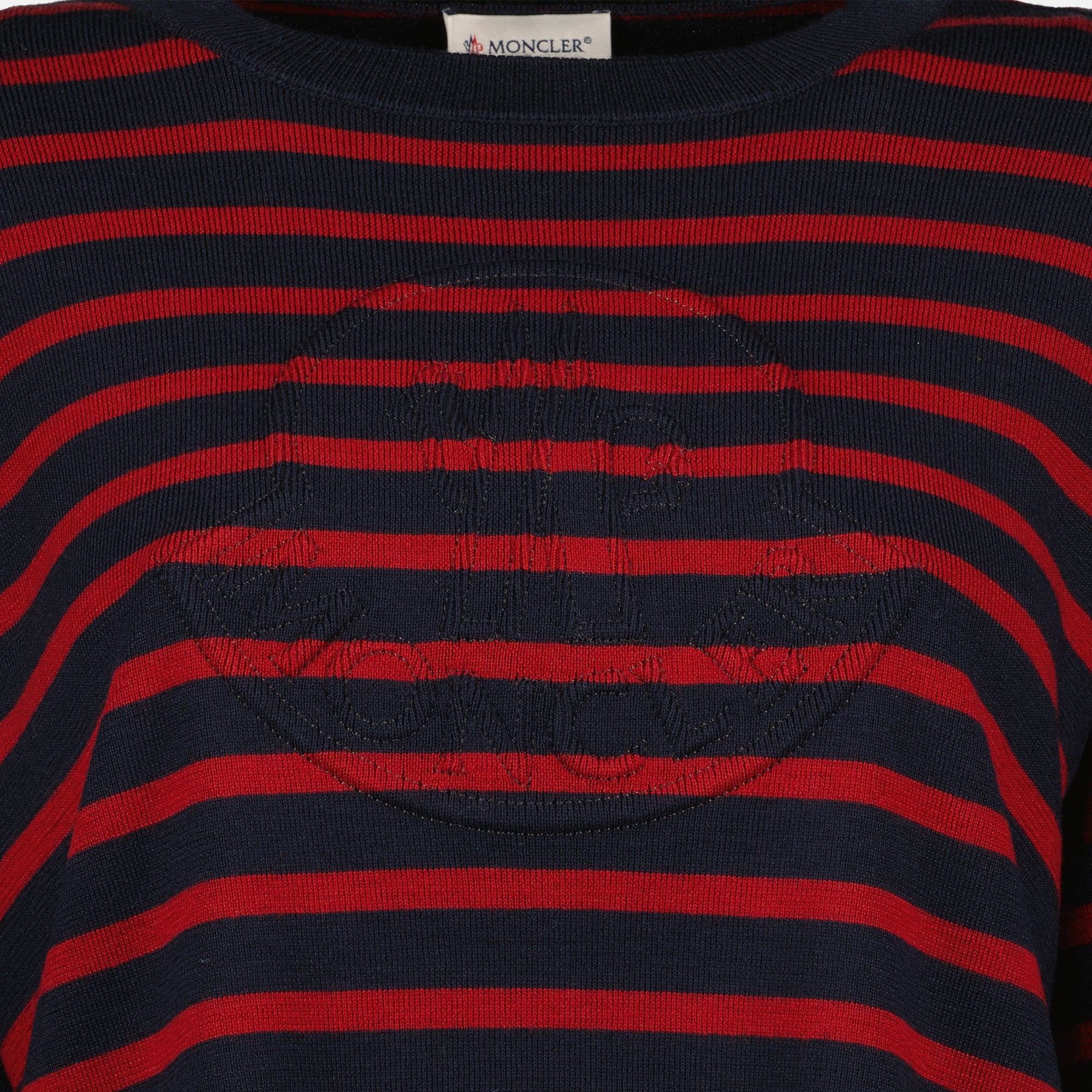 Malhas Sweater de Lã Moncler Vermelho Mulheres