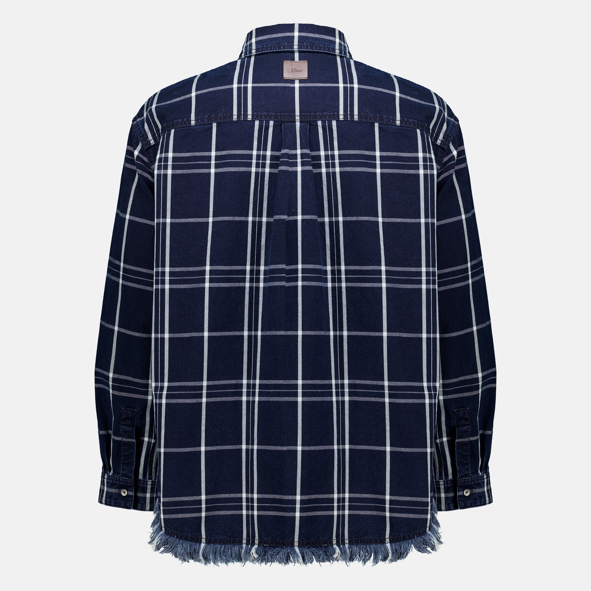 Chemises Overshirt às Riscas Azul-Marinho Dior Bleu foncé Homme