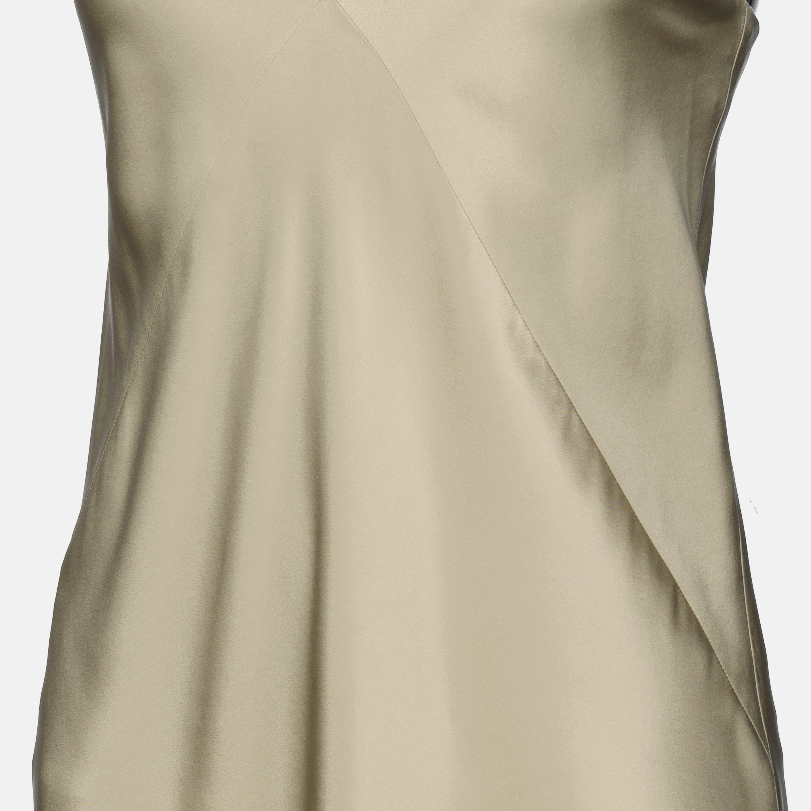 Immagine del top in raso di seta beige di Max Mara per Donna - Collezione Primavera-Estate 2026 - Vista Dettagliata_2