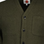 Image de l'article Cardigan Seijii en laine de la marque Japan Rag pour Homme - Saison Automne-Hiver 2025 - Vue détaillée_1