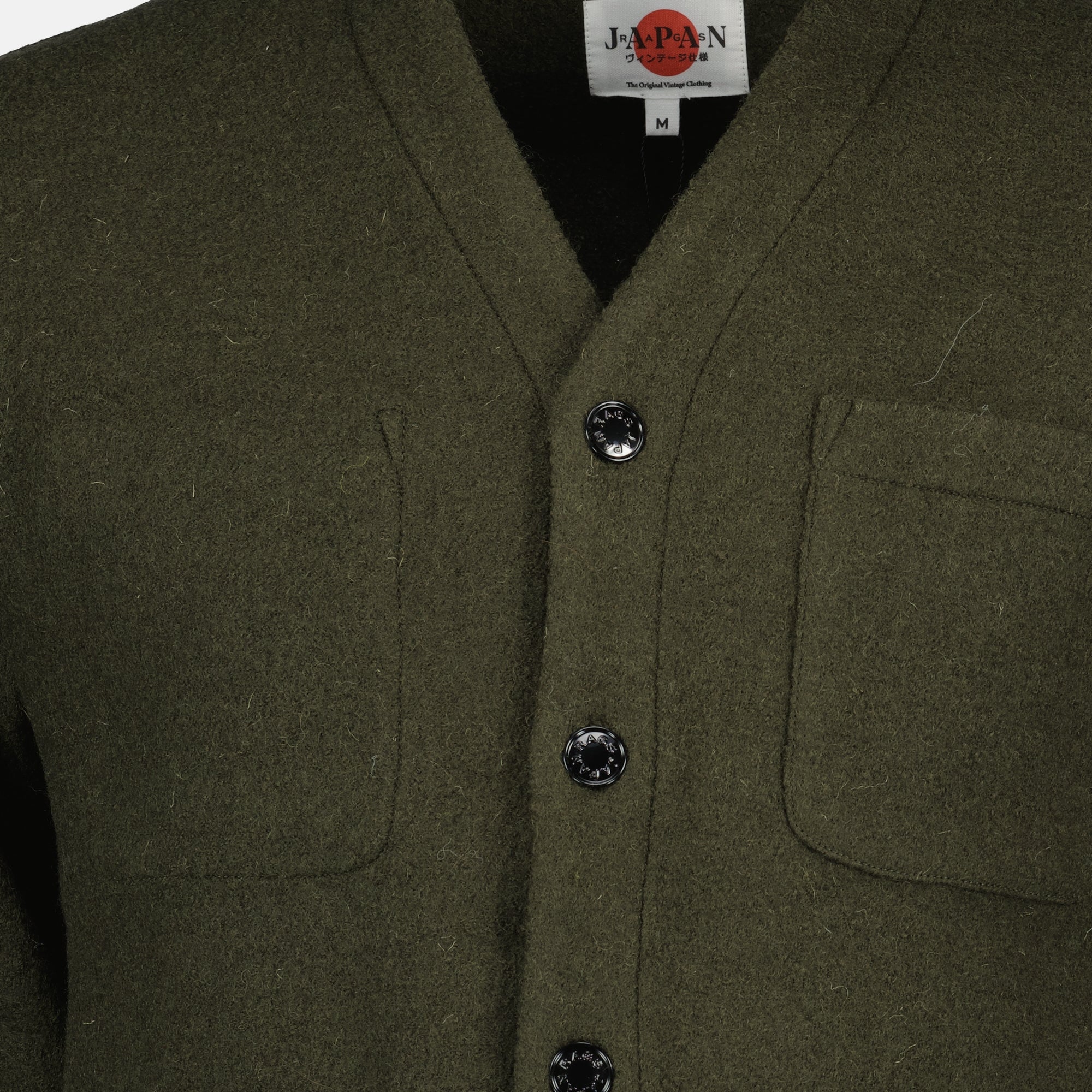 Image de l'article Cardigan Seijii en laine de la marque Japan Rag pour Homme - Saison Automne-Hiver 2025 - Vue détaillée_1