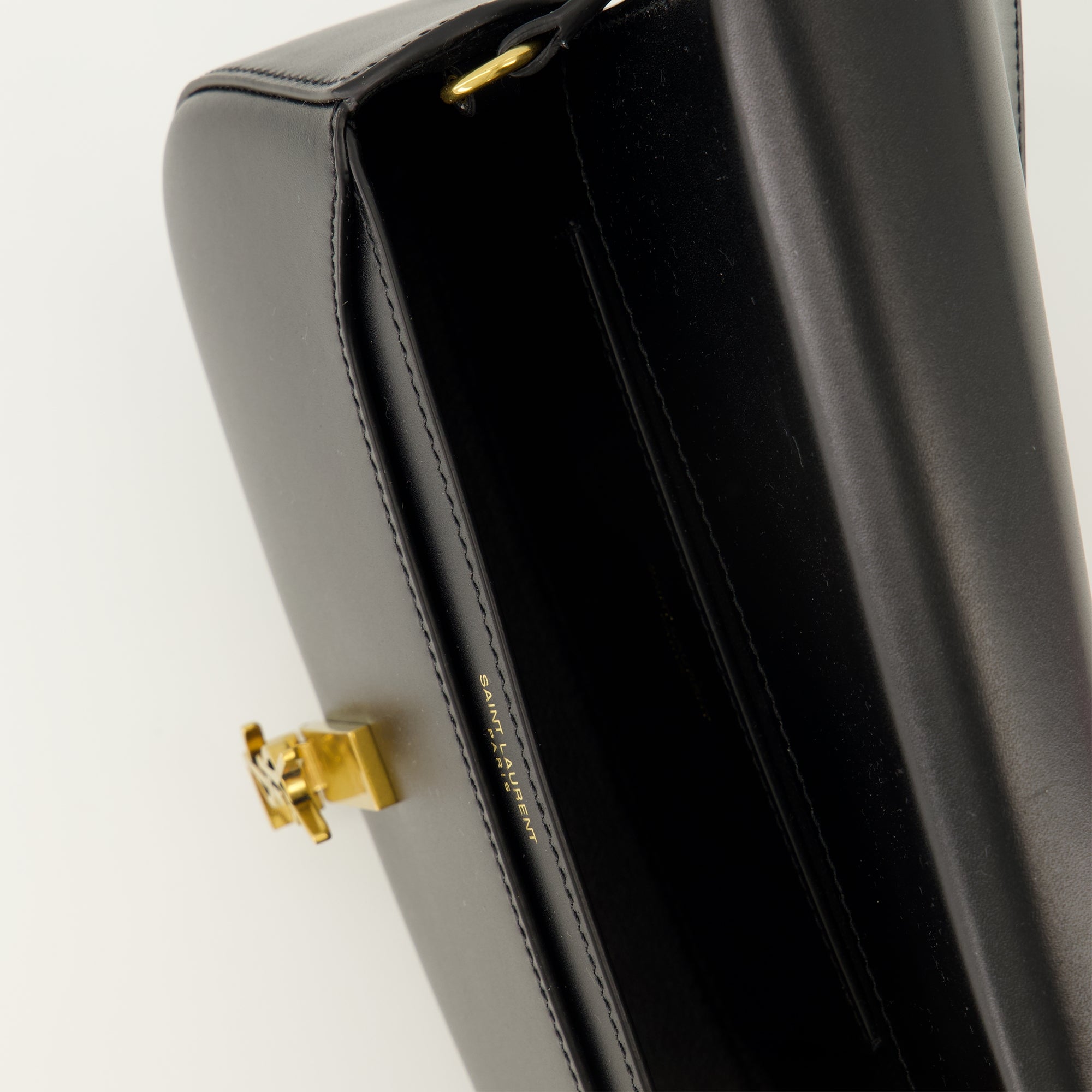 Image de l'article Mini sac Voltaire noir de la marque Saint Laurent pour Femme - Saison Printemps-Été 2026 - Vue détaillée_3