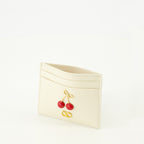Petite maroquinerie Portafoglio Beige Cherryfic Valentino Garavani Beige Femme