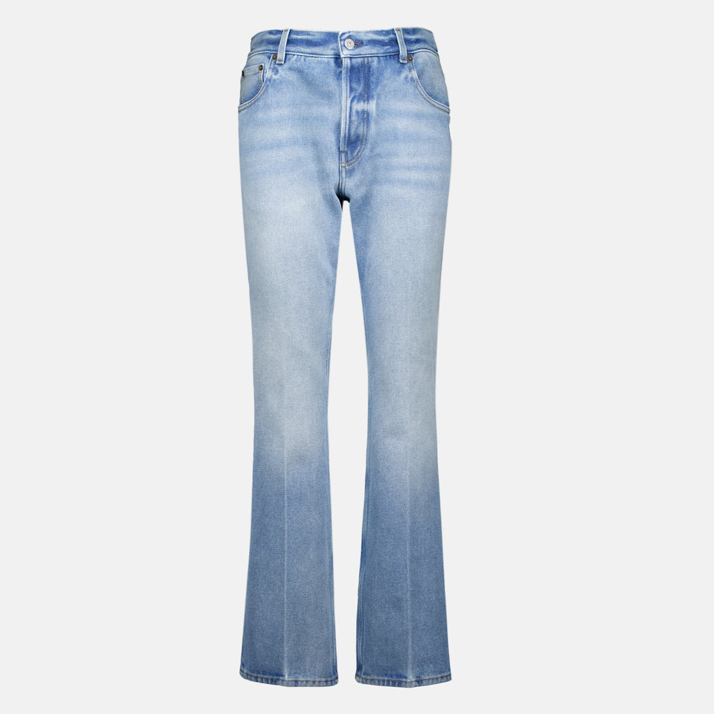 Pantalons Denims Azuis Miu Miu Bleu Femme