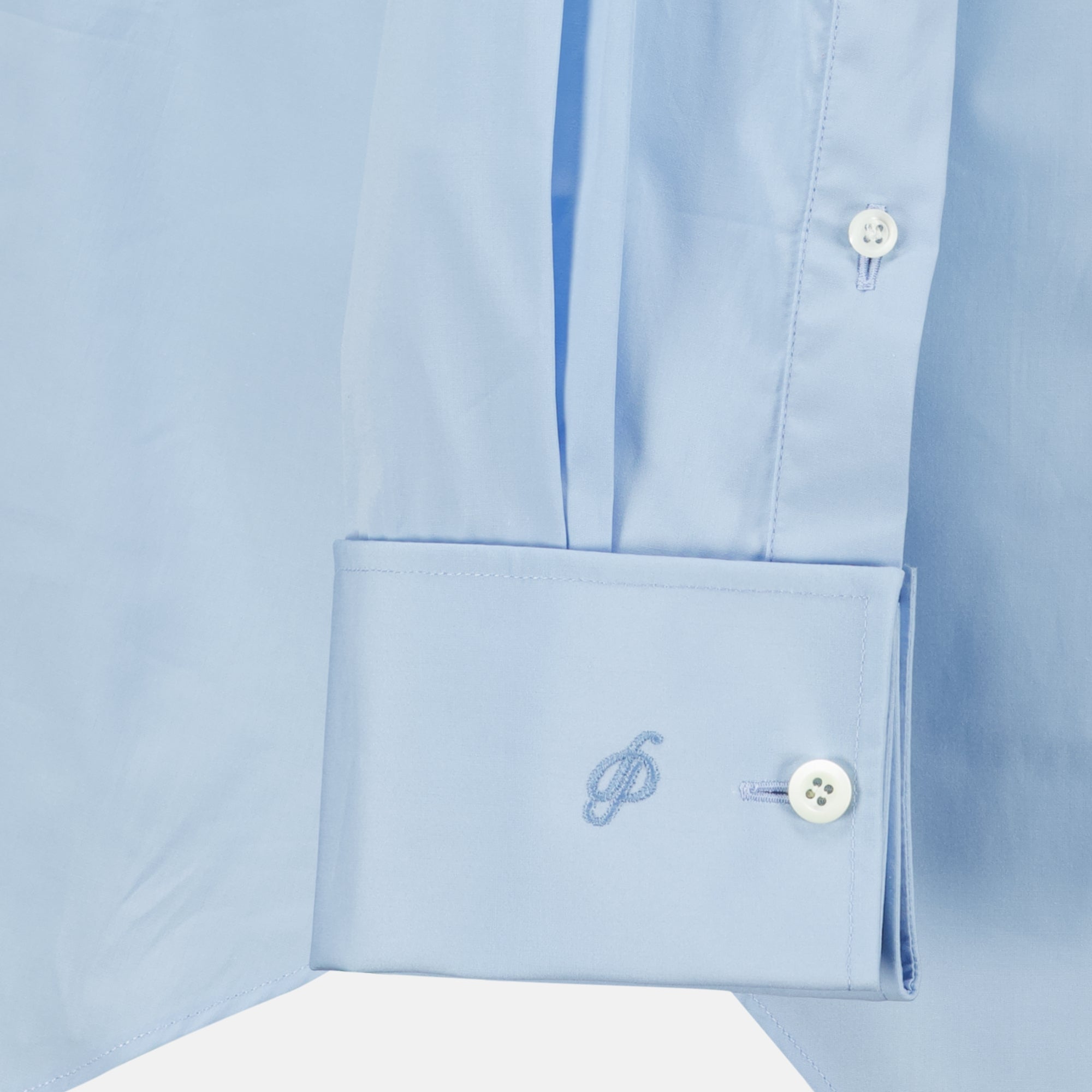 Chemises Camicia Popeline Blu OverSize Prada Bleu Femme